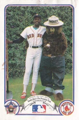 1987 Smokey Bear's Fire Prevention Team American League #2 Dennis 