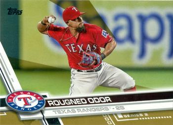 2017 Topps - Gold #666 Rougned Odor Front