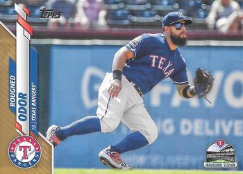 2020 Topps - Gold #657 Rougned Odor Front