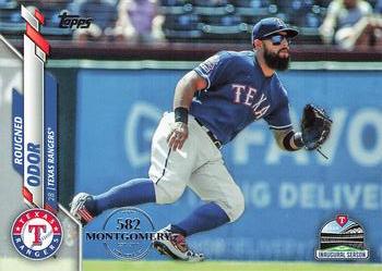 2020 Topps - 582 Montgomery #657 Rougned Odor Front