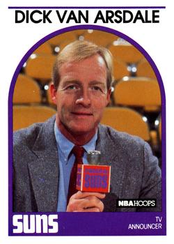 1989-90 Hoops - Announcers #NNO Dick Van Arsdale Front