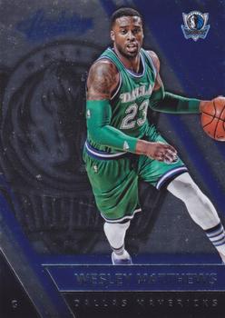 2016-17 Panini Absolute #26 Wesley Matthews Front