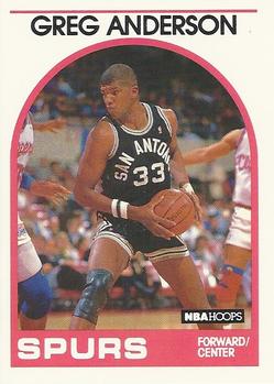 1989-90 Hoops #7 Greg Anderson Front