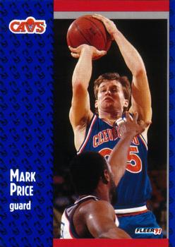 1991-92 Fleer #38 Mark Price Front