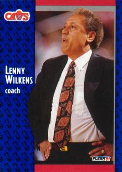 1991-92 Fleer #41 Lenny Wilkens Front