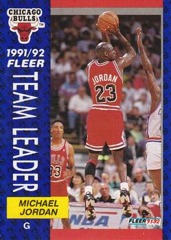1991-92 Fleer #375 Michael Jordan Front
