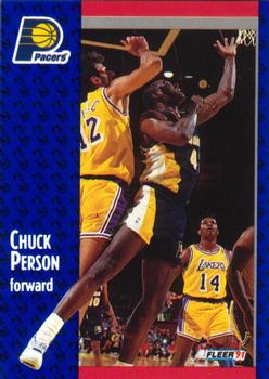 1991-92 Fleer #84 Chuck Person Front