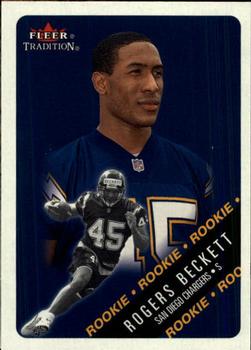 2000 Fleer Tradition Glossy #329 Rogers Beckett Front