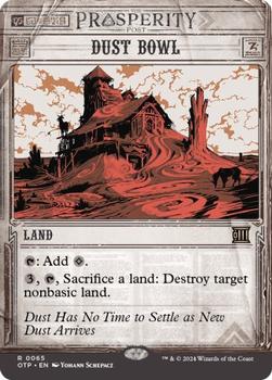 2024 Magic: The Gathering Outlaws of Thunder Junction - Breaking News #65 Dust Bowl Front