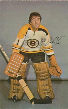 1971-72 Boston Bruins #NNO Ed Johnston Front