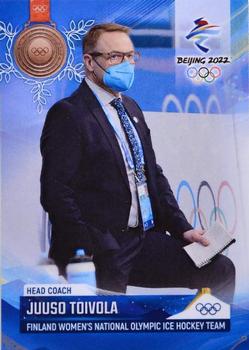 2022 BY Cards Beijing Olympics (Unlicensed) #FIN/OLYMP/2022-51 Juuso Toivola Front