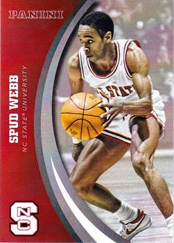 2017 Panini NC State Wolfpack #22 Spud Webb Front