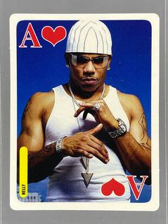 2005 Bravo Star Playing Cards (Romania) #A♥ Nelly Front