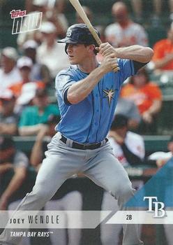 2018 Topps Now Road to Opening Day Tampa Bay Rays #OD-61 Joey Wendle Front