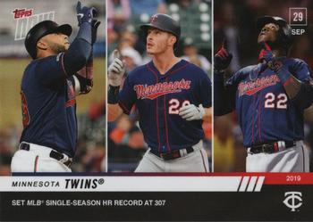 2019 Topps Now #926 Minnesota Twins Front