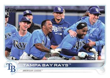 2022 Topps #274 Tampa Bay Rays Front
