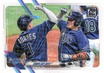 2021 Topps - 582 Montgomery #222 Tampa Bay Rays Front