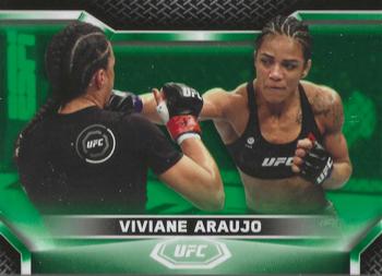 2020 Topps UFC Knockout - Green #52 Viviane Araujo Front