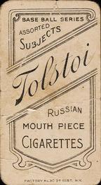 1909-11 American Tobacco Company T206 White Border #NNO Home Run Baker Back