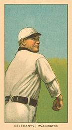 1909-11 American Tobacco Company T206 White Border #NNO Jim Delahanty Front