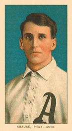 1909-11 American Tobacco Company T206 White Border #NNO Harry Krause Front