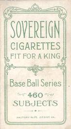 1909-11 American Tobacco Company T206 White Border #NNO Admiral Schlei Back