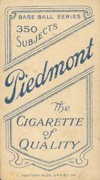 1909-11 American Tobacco Company T206 White Border #NNO Dutch Revelle Back