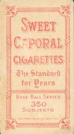 1909-11 American Tobacco Company T206 White Border #NNO Dummy Taylor Back