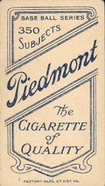 1909-11 American Tobacco Company T206 White Border #NNO Doc Casey Back