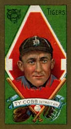 1911 T205 Gold Border #NNO Ty Cobb Front
