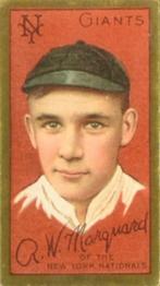 1911 T205 Gold Border #NNO Rube Marquard Front