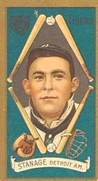 1911 T205 Gold Border #NNO Oscar Stanage Front