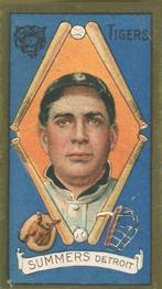 1911 T205 Gold Border #NNO Ed Summers Front