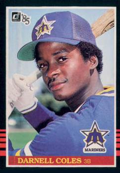 1985 Donruss #118 Darnell Coles Front