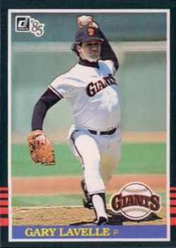 1985 Donruss #265 Gary Lavelle Front