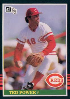 1985 Donruss #286 Ted Power Front
