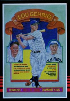 1985 Donruss #635 Lou Gehrig Front