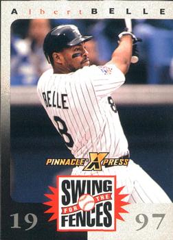 1997 Pinnacle X-Press - Swing for the Fences Players #NNO Albert Belle Front
