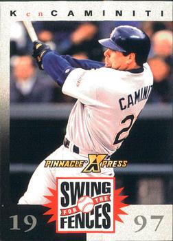 1997 Pinnacle X-Press - Swing for the Fences Players #NNO Ken Caminiti Front