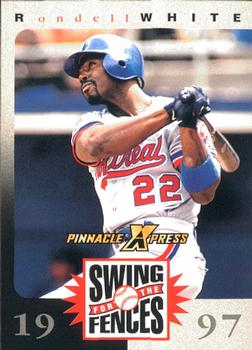 1997 Pinnacle X-Press - Swing for the Fences Players #NNO Rondell White Front