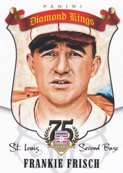 2014 Panini Hall of Fame 75th Year Anniversary - Diamond Kings #17 Frankie Frisch Front