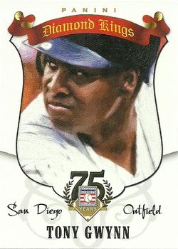 2014 Panini Hall of Fame 75th Year Anniversary - Diamond Kings #90 Tony Gwynn Front