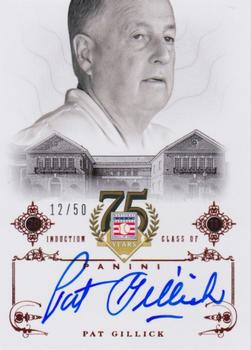 2014 Panini Hall of Fame 75th Year Anniversary - Signatures Red #47 Pat Gillick Front