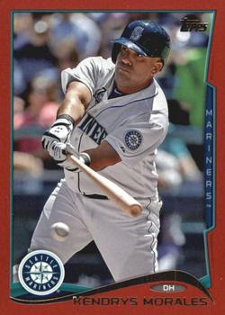 2014 Topps Update - Target Red Border #US-22 Kendrys Morales Front