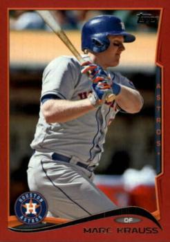 2014 Topps Update - Target Red Border #US-66 Marc Krauss Front