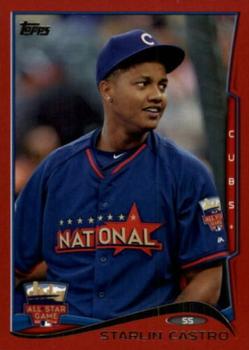 2014 Topps Update - Target Red Border #US-103 Starlin Castro Front