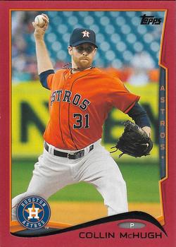 2014 Topps Update - Target Red Border #US-118 Collin McHugh Front