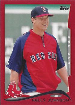 2014 Topps Update - Target Red Border #US-183 Kelly Johnson Front
