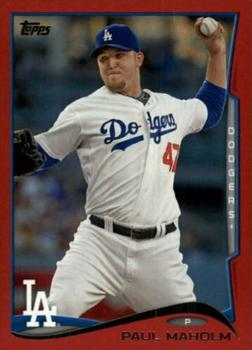 2014 Topps Update - Target Red Border #US-188 Paul Maholm Front