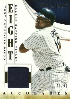 2014 Panini Immaculate Collection - Accolades Materials #25 Tony Gwynn Front
